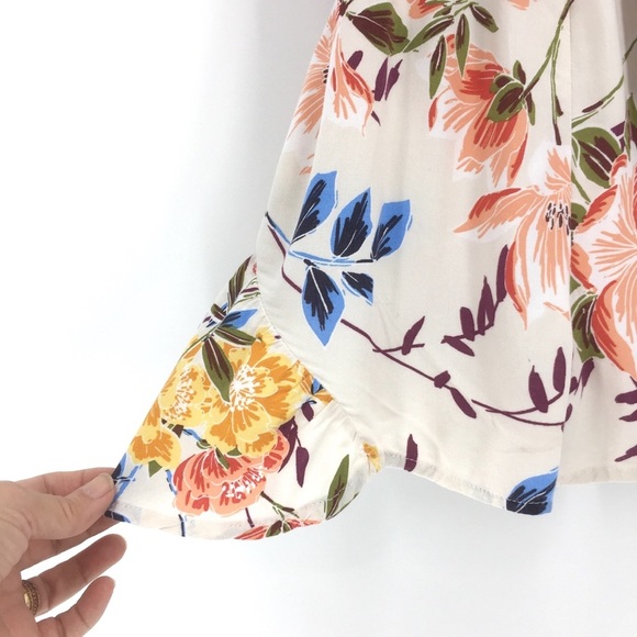 Band of Gypsies Floral Romper Cold-shoulder - Picture 7 of 15